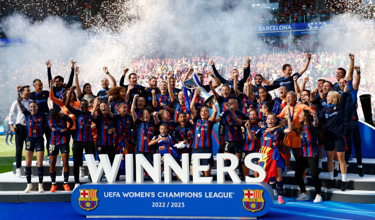 Barcelona Wins Women's Champions League Title